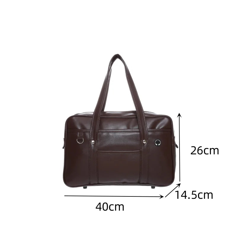 KIZU | Classic JK School Bag – Tokyo Noir Edition