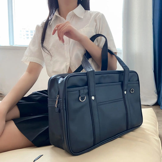 KIZU | Classic JK School Bag – Tokyo Noir Edition